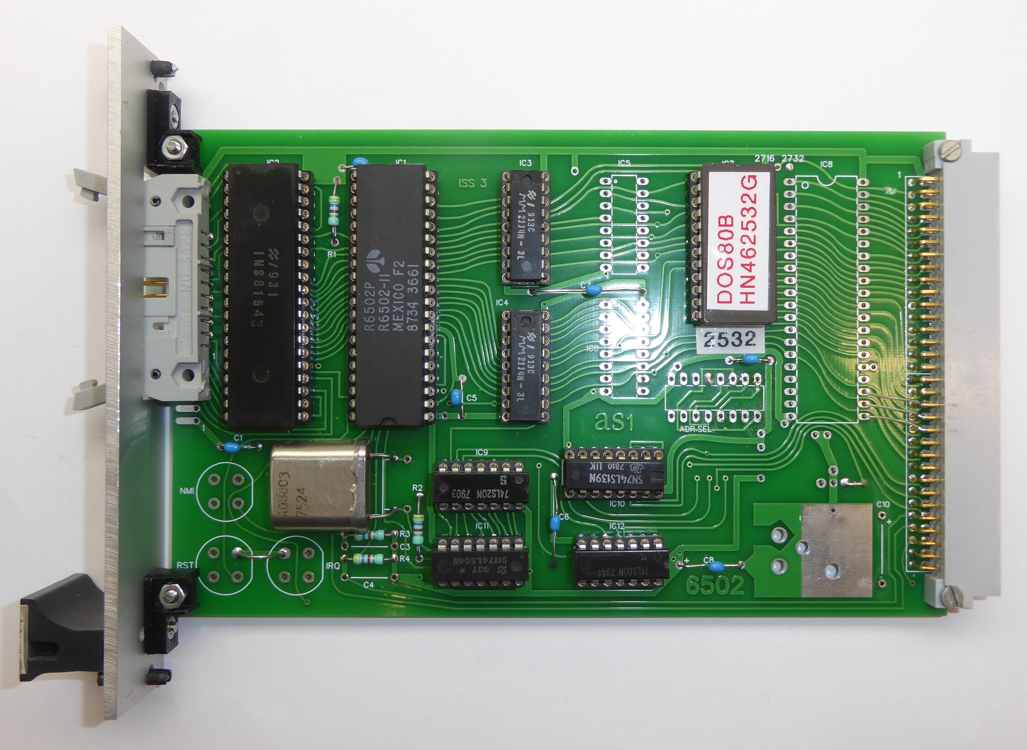 Trev_ham Replica 6502 CPU Board Photo
